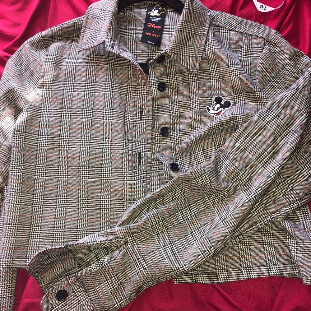 Mickey Mouse Button Up - image 3